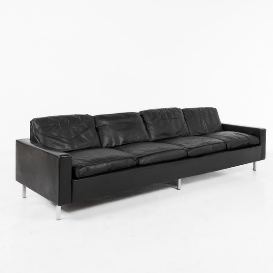 Image 1 of Viersitziges Sofa von Carl Straub für Goldfeder 1950er Jahre