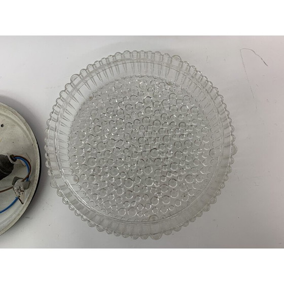 Image 1 of Vintage-Deckenleuchte aus Blasenglas von Helena Tynell, 1970