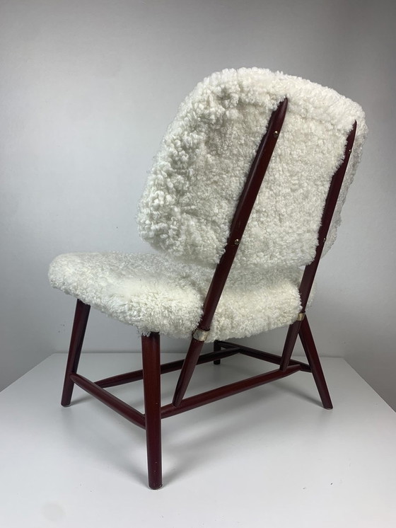 Image 1 of Skandinavisches Modell Teve Lounge Chair von Alf Svensson, 1950er Jahre