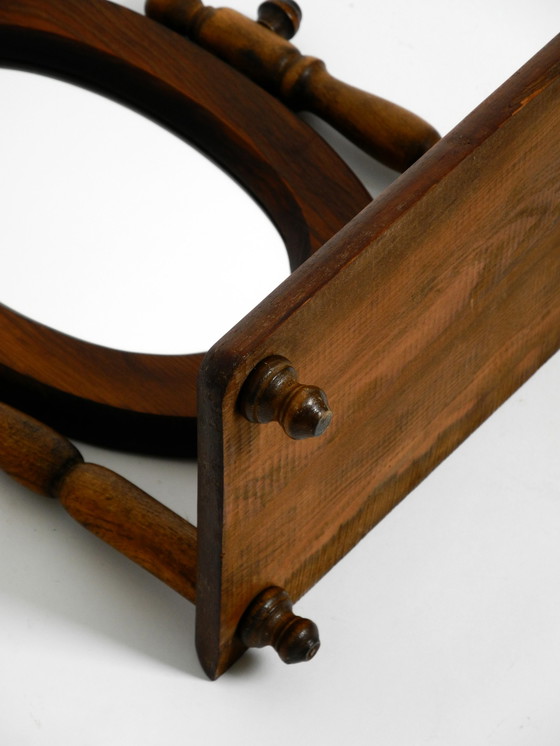 Image 1 of Wunderschöne seltene original 1930er große schwenkbare Kommode aus Kiefernholz