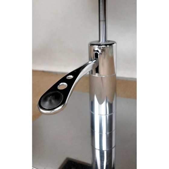 Image 1 of Paar Vintage-Drehsessel "Palladium" aus Kunstleder