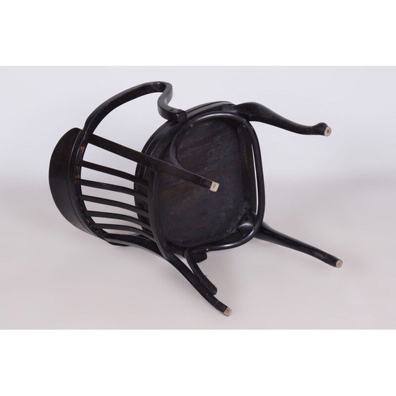 Image 1 of Vintage Art Deco Sessel aus Buche für Thonet, Österreich 1920