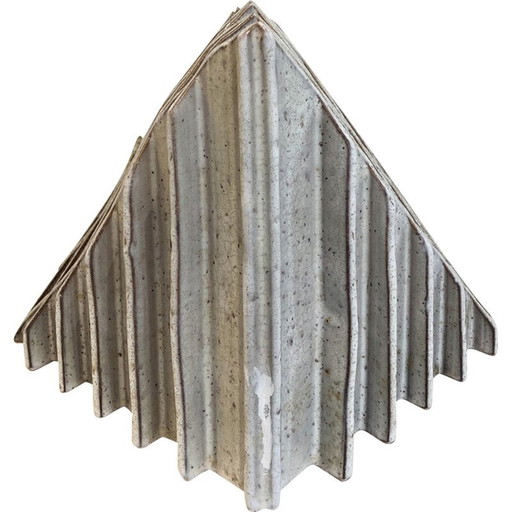 Keramikskulptur aus der Mitte des Jahrhunderts von Alessio Tasca, Italien 1970er Jahre