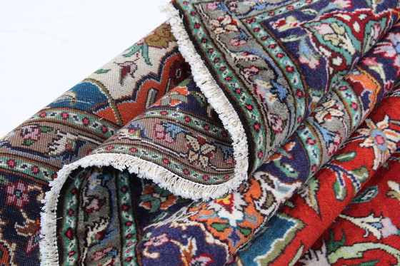 Image 1 of Original Handgeknüpfter Perserteppich Tabriz 40 Raj Fein  344 X 254 Cm Top Zustand