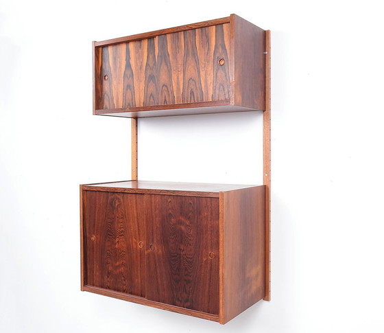 Image 1 of Dänisches Design Ps System Wandschrank mit 2 Schränken, 1960er Jahre