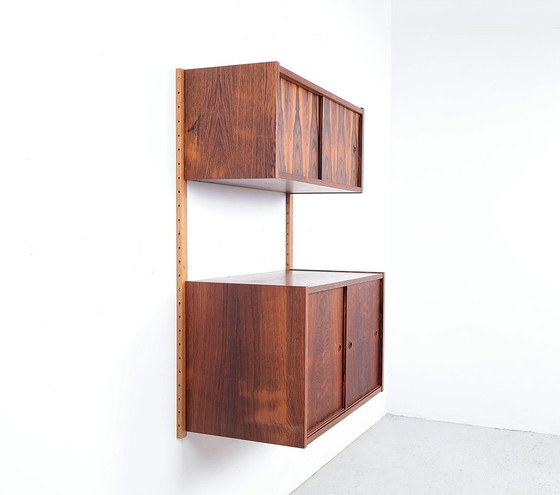 Image 1 of Dänisches Design Ps System Wandschrank mit 2 Schränken, 1960er Jahre