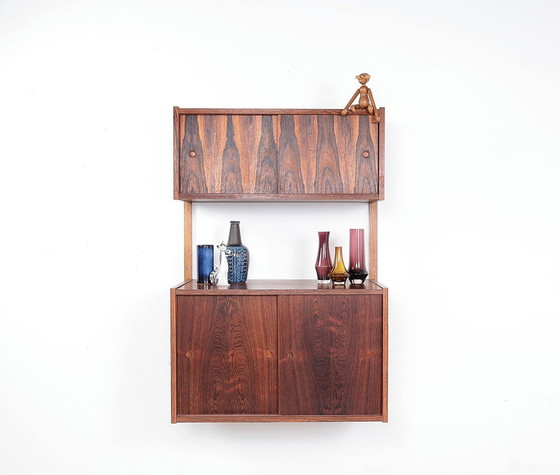 Image 1 of Dänisches Design Ps System Wandschrank mit 2 Schränken, 1960er Jahre