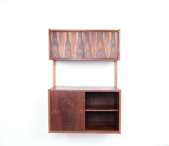 Image 1 of Dänisches Design Ps System Wandschrank mit 2 Schränken, 1960er Jahre