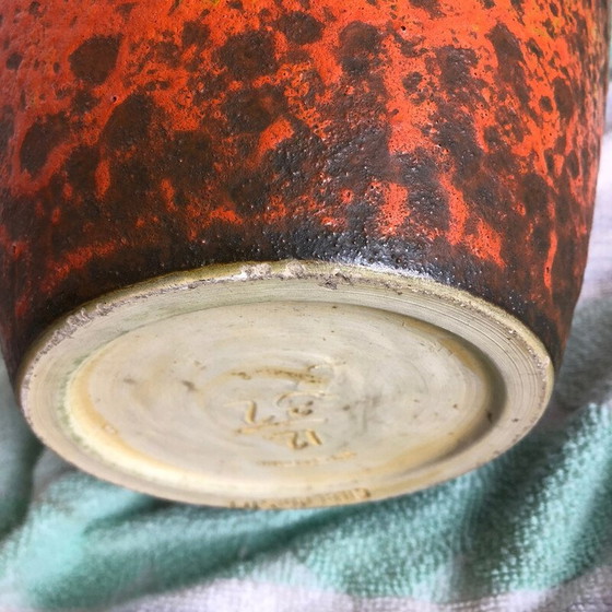 Image 1 of Vintage Vase aus Keramik für Silberdistel Keramik, Deutschland 1950er Jahre