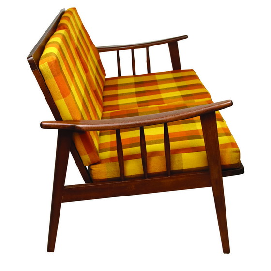 Image 1 of Mid Century Sofa und Sessel Set, Frankreich, 1950er Jahre