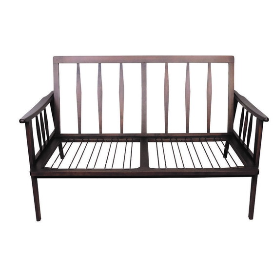 Image 1 of Mid Century Sofa und Sessel Set, Frankreich, 1950er Jahre