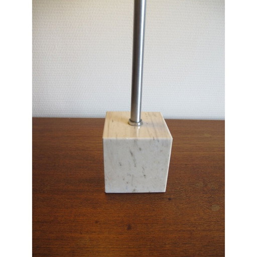 Paar alte Marmor-Tischlampen von Raak, 1960