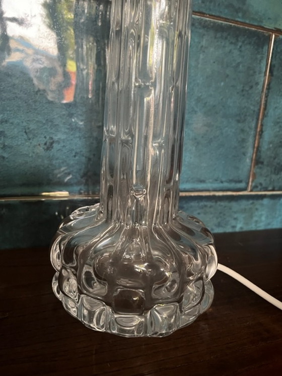 Image 1 of 2x Carl Fagerlund Glastischlampen Orrefors von