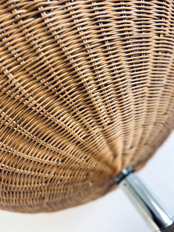 Image 1 of Rattan-Drehsessel