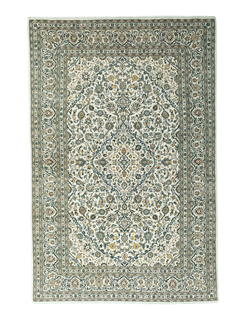 Handgeknüpfter Keshan Kork Orientteppich – 295 X 193 Cm