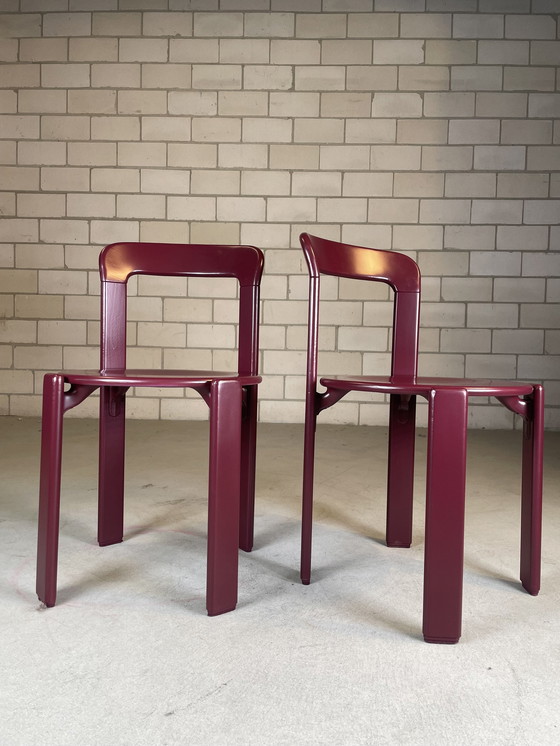 Image 1 of 4X Bruno Rey Stuhl von Kusch&Co