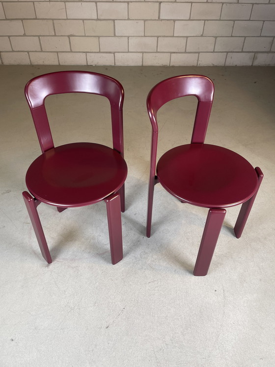 Image 1 of 4X Bruno Rey Stuhl von Kusch&Co