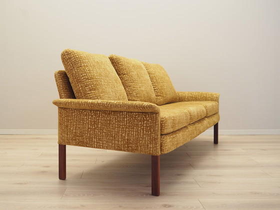 Image 1 of Senfgelbes Sofa, Dänisches Design, 1960er Jahre, Designer: Hans Olsen