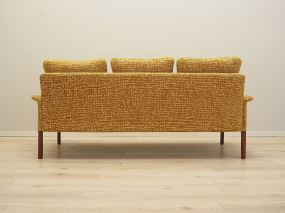 Image 1 of Senfgelbes Sofa, Dänisches Design, 1960er Jahre, Designer: Hans Olsen