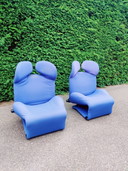2x Cassina Wink Sessel von Designer Toshiyuki Kita