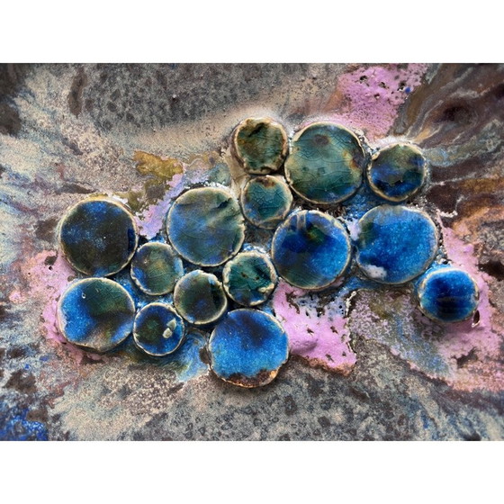 Image 1 of Schale aus glasierter Keramik, 1970