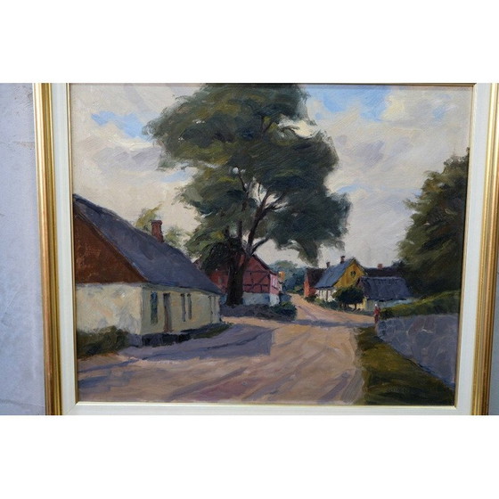 Image 1 of Modernes Gemälde von Gustav Berlin, Schweden 1967