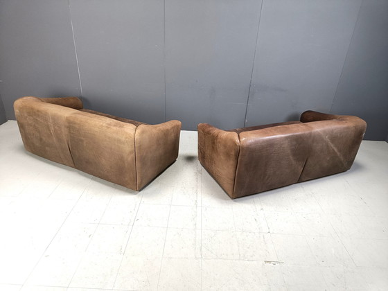 Image 1 of Paar Ds47-Sofas von Desede, 1970er Jahre