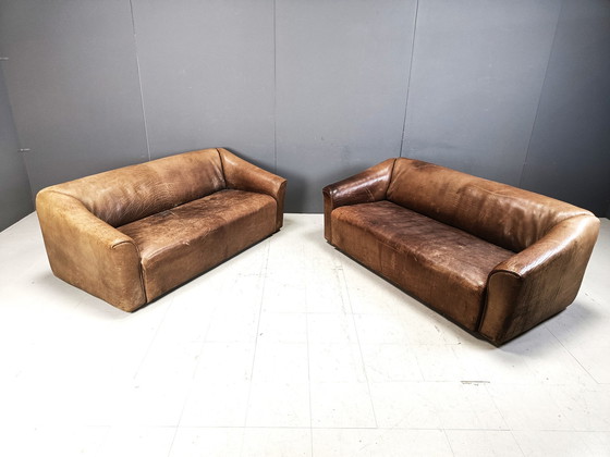 Image 1 of Paar Ds47-Sofas von Desede, 1970er Jahre