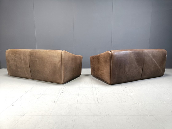 Image 1 of Paar Ds47-Sofas von Desede, 1970er Jahre