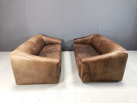 Image 1 of Paar Ds47-Sofas von Desede, 1970er Jahre