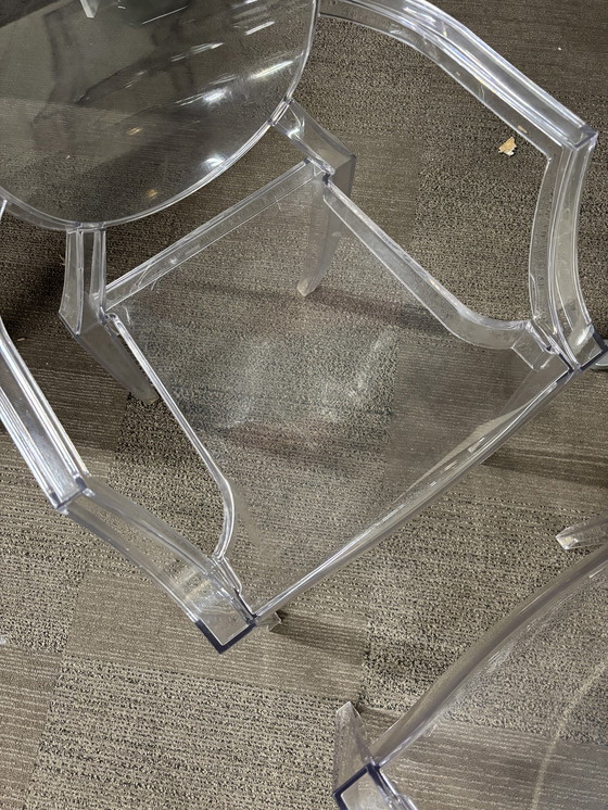 Image 1 of 2x Kartell Ghost Stühle Transparent