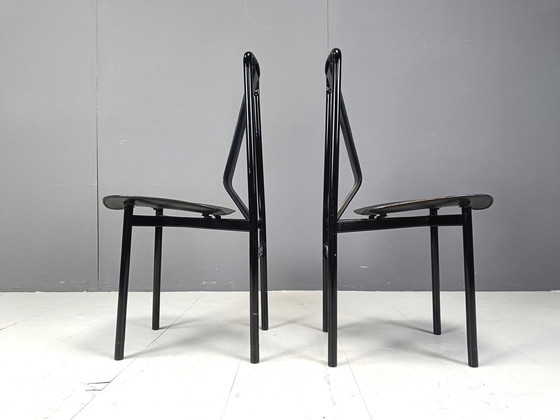 Image 1 of Irma Design Stühle von Achille Castiglioni für Zanotta, 1970er Jahre, Satz von 4