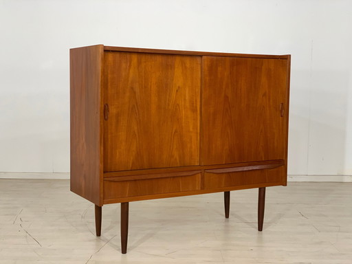 Danish teak highboard schrank kommode vintage