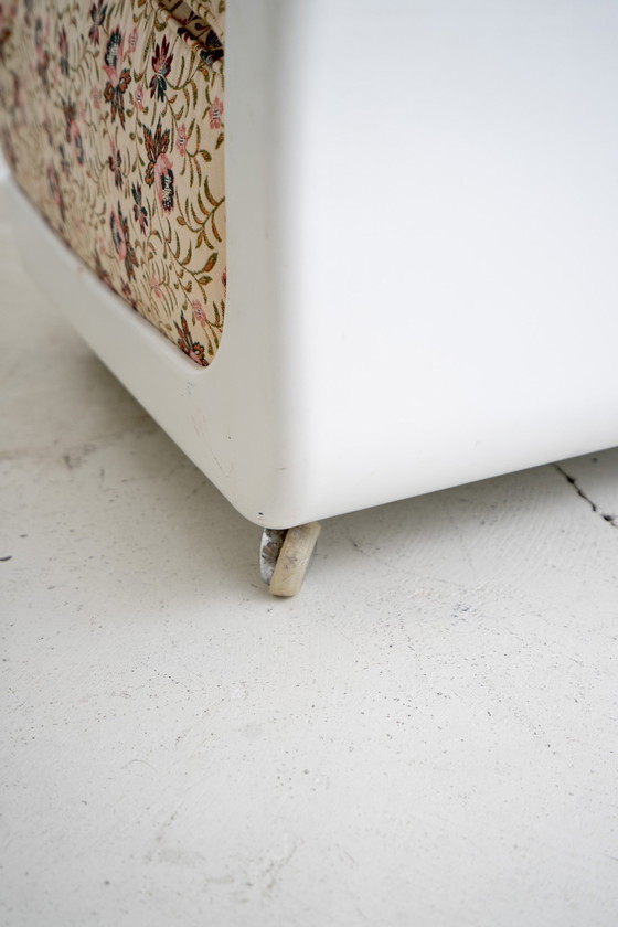 Image 1 of 70er Jahre Sessel mit Blumendruck