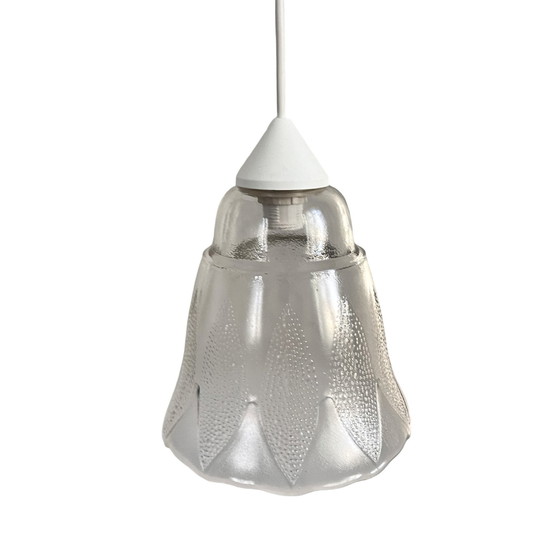 Image 1 of Blumenförmige Hängelampe, Narva Leuchen, Deutschland, 1970er Jahre.