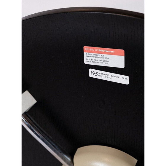 Image 1 of Posten von 4 vintage Stühlen Modell 3101 von Arne Jacobsen von Fritz Hansen 2006