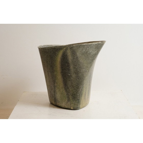 Image 1 of Vintage-Mülleimer aus Fiberglas, 1950