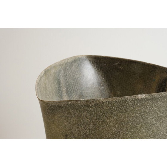 Image 1 of Vintage-Mülleimer aus Fiberglas, 1950