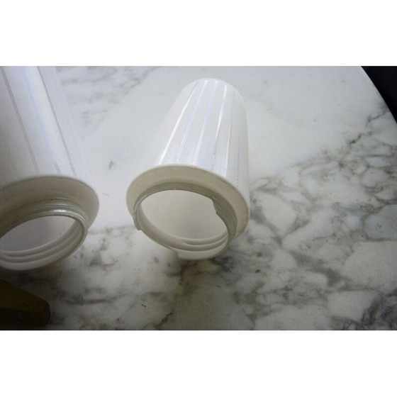 Image 1 of Klassische Wandlampe aus Glas und Metall, 1960