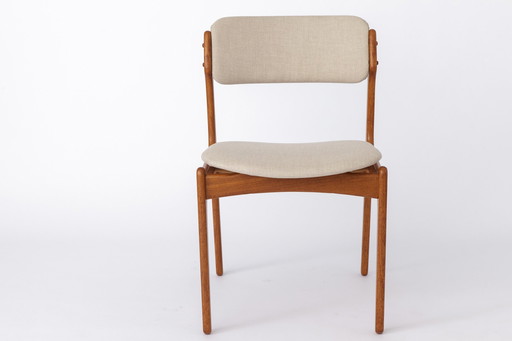 1 von 8 Erik Buch Stuhl 1960S Dänisch Teakholz Vintage