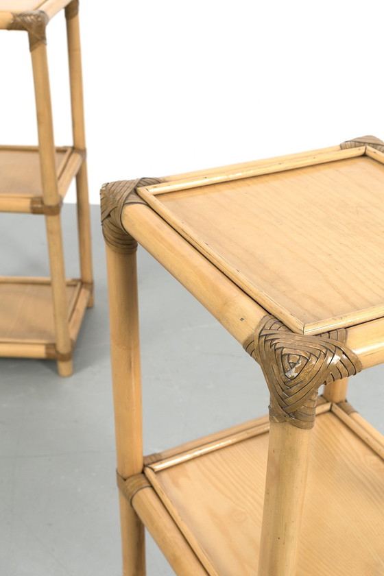 Image 1 of 2x Vintage Etagerentische