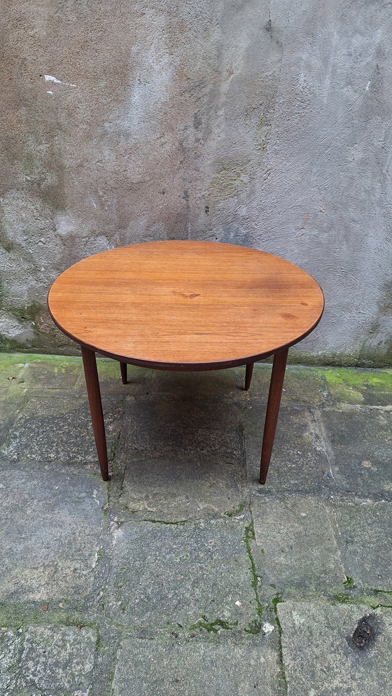 Image 1 of Teakholz Ausziehbarer Tisch Von Alberts Tibro