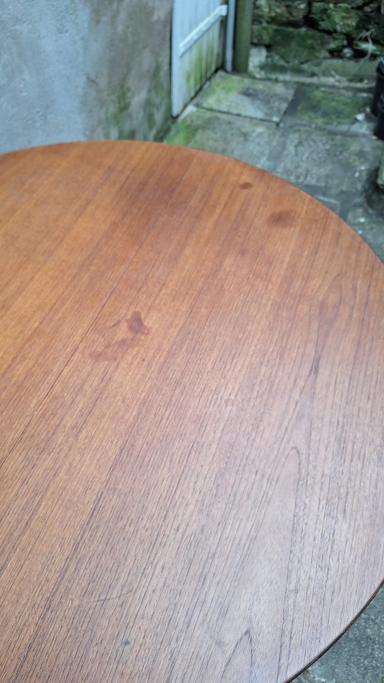 Image 1 of Teakholz Ausziehbarer Tisch Von Alberts Tibro