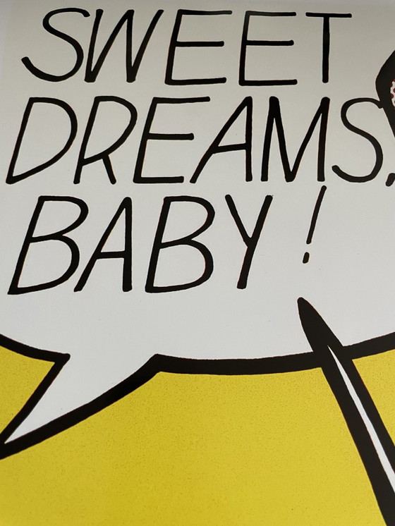 Image 1 of Roy Lichtenstein (1923-1997), Süßer Traum, Baby, 1965, Ausstellungsplakat