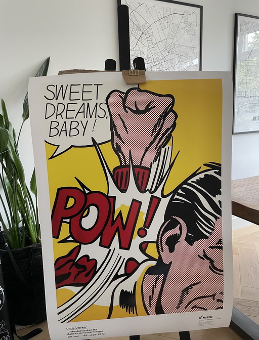 Roy Lichtenstein (1923-1997), Süßer Traum, Baby, 1965, Ausstellungsplakat