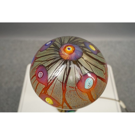 Image 1 of Tischlampe aus Opalglas von Giulio Radi, Italien 1970