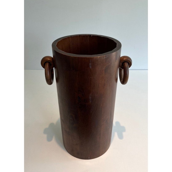 Image 1 of Alter Schirmständer aus Holz, Frankreich 1950