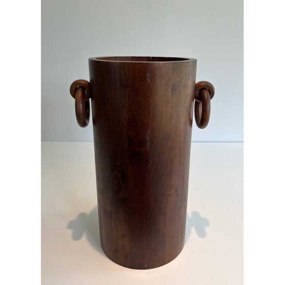 Image 1 of Alter Schirmständer aus Holz, Frankreich 1950