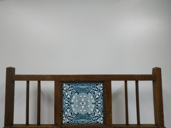 Image 1 of Antiker (Jugendstil) Schirmständer (Handtuchhalter) aus Holz