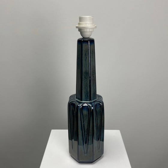 Image 1 of Große Keramik-Tischlampe 1033 von Søholm Dänemark Stentoj 1960